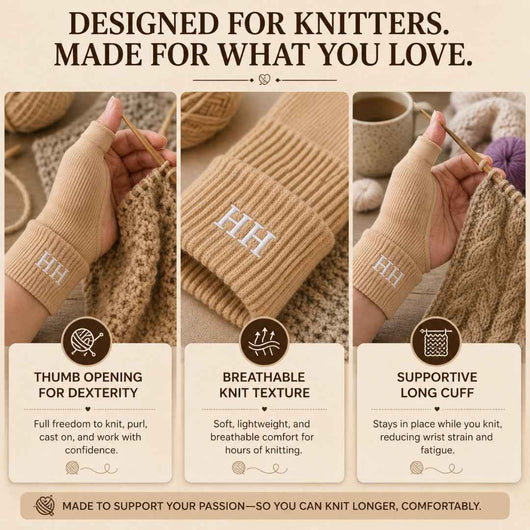 The Knitter's Hand Stabiliser