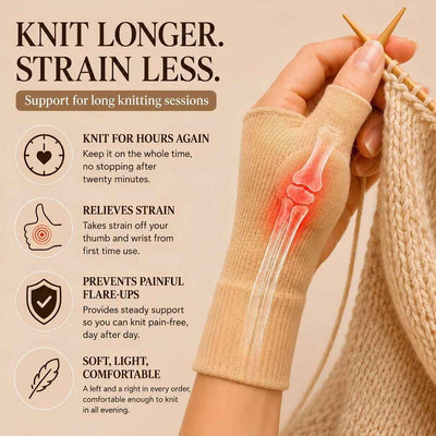 The Knitter's Hand Stabiliser