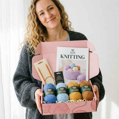 Knitting Support Monthly Crafting Box